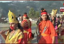 Dussehra celebrated in Bhaderwah with burning of Ravana effigy