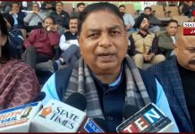 J&K BJP President Sat Sharma attends final match of Anti-Drug Cricket Tournament