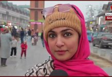 #SRINAGAR: New Year celebrations draw large numbers of tourists to iconic Ghanta Ghar at Lal Chowk