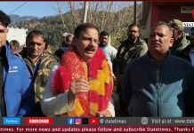 MLA Balwant Singh Mankotia kick-starts tile-laying work from Anthal Chowk to Chenani–Sudhmahadev Road