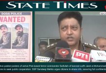 Posters of wanted JeM terrorist surfaces in Doda amid intensified operations